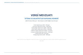 2026 İstisna ve Muafiyetler Kapsamlı Rehberi-kapak