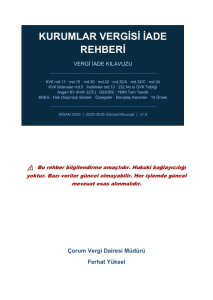 2026-Kurumlar-Vergisi-Iade-Rehberi